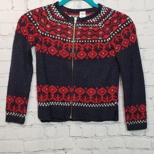OshKosh B'gosh zip up girl's sweater